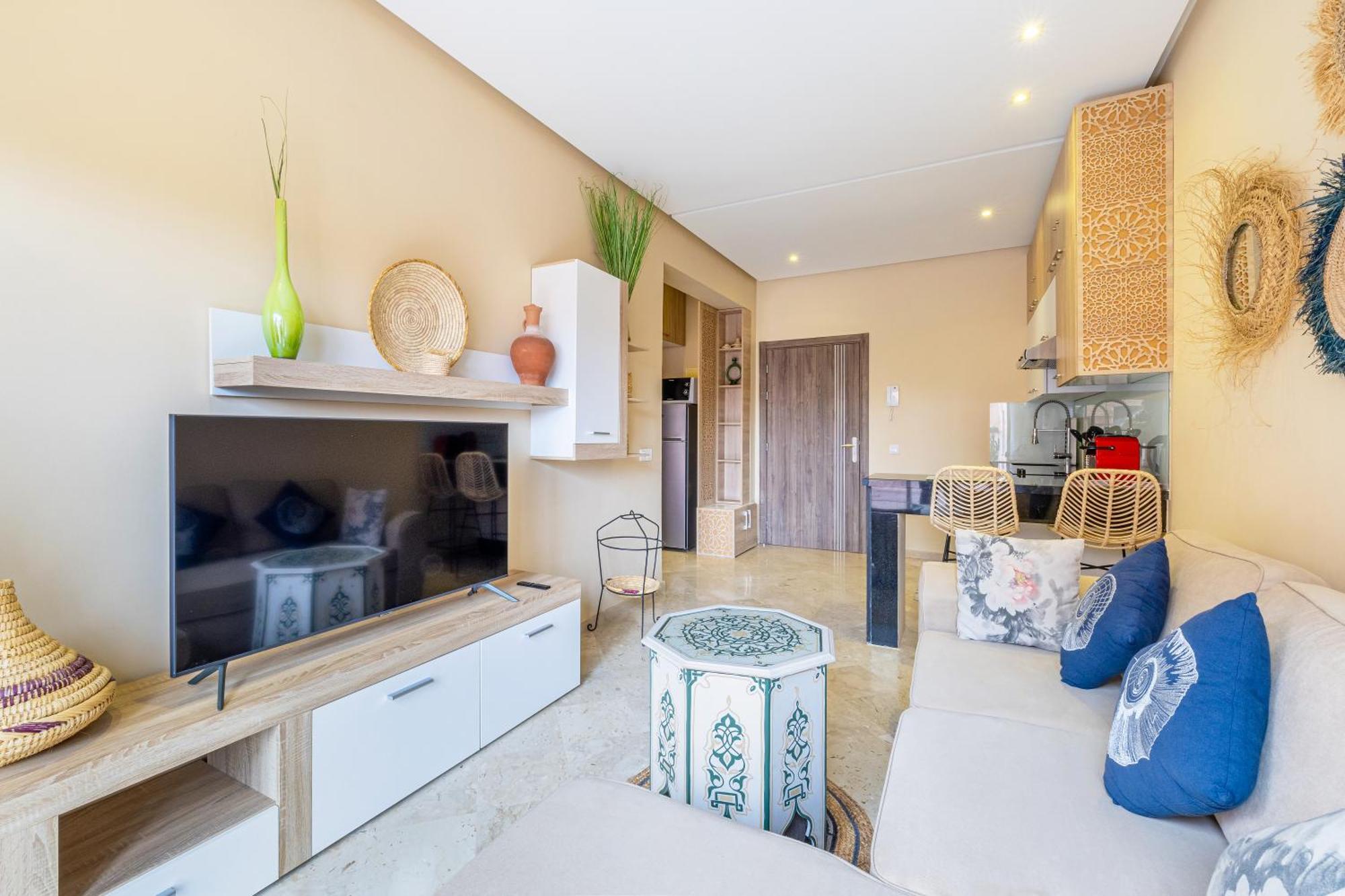 Apartment Elegant Et Securise Au Centre De Marrakech *