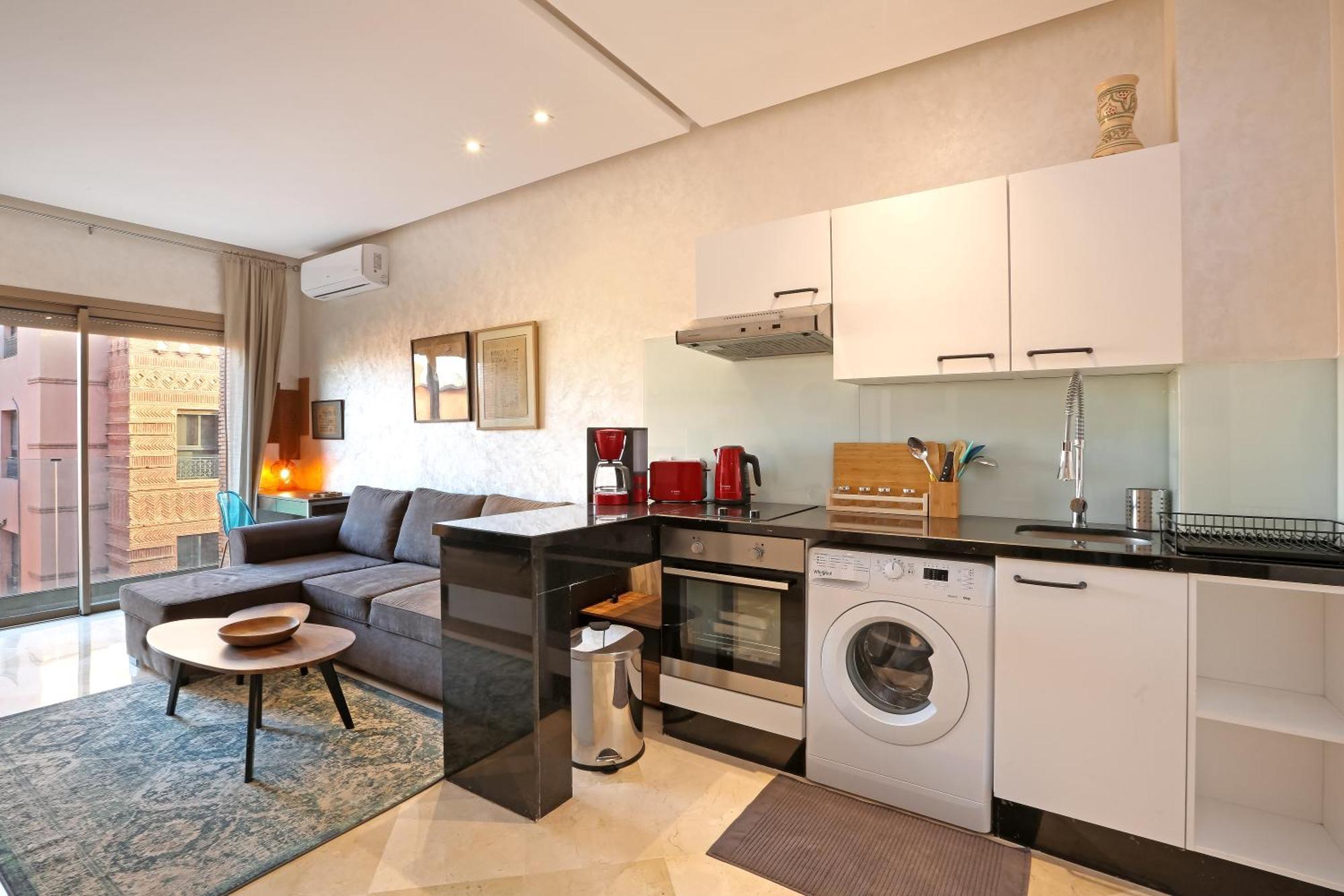 Apartment Elegant Et Securise Au Centre De Marrakech