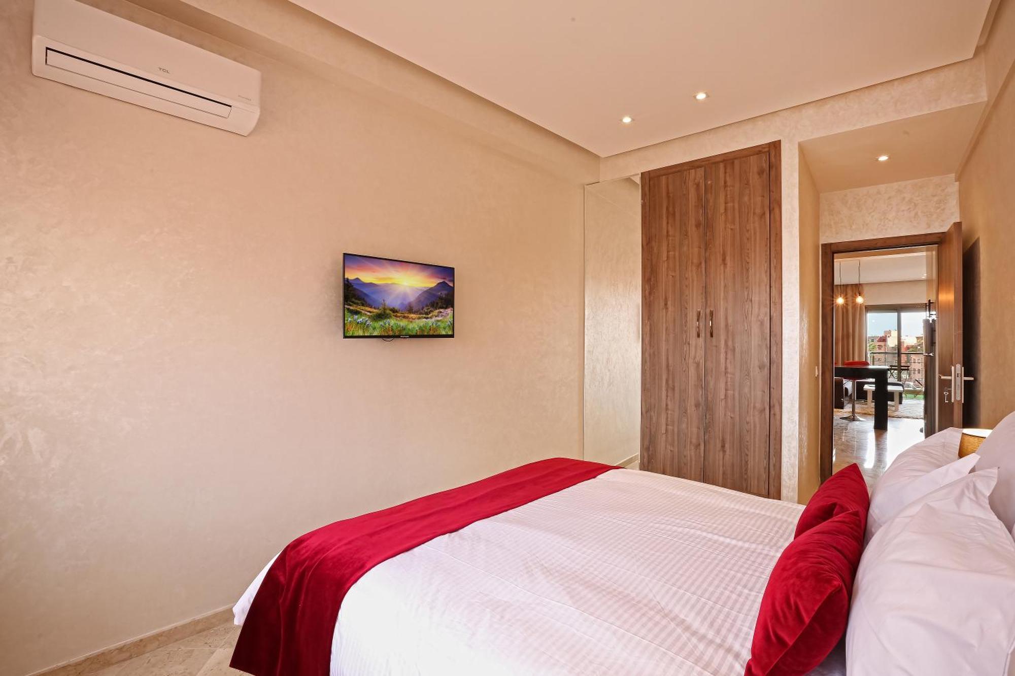 Apartment Elegant Et Securise Au Centre De Marrakech