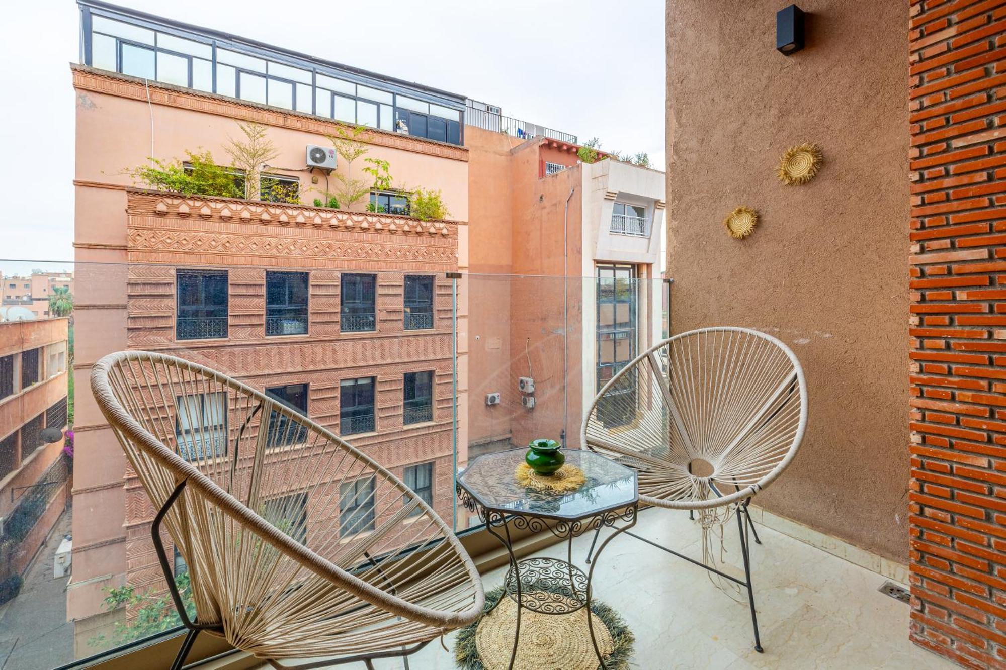 Elegant Et Securise Au Centre De Marrakech Apartment