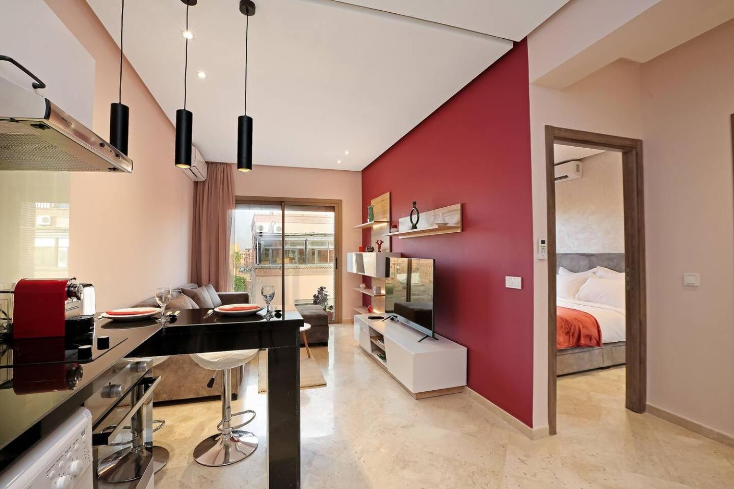 Elegant Et Securise Au Centre De Marrakech Apartment *