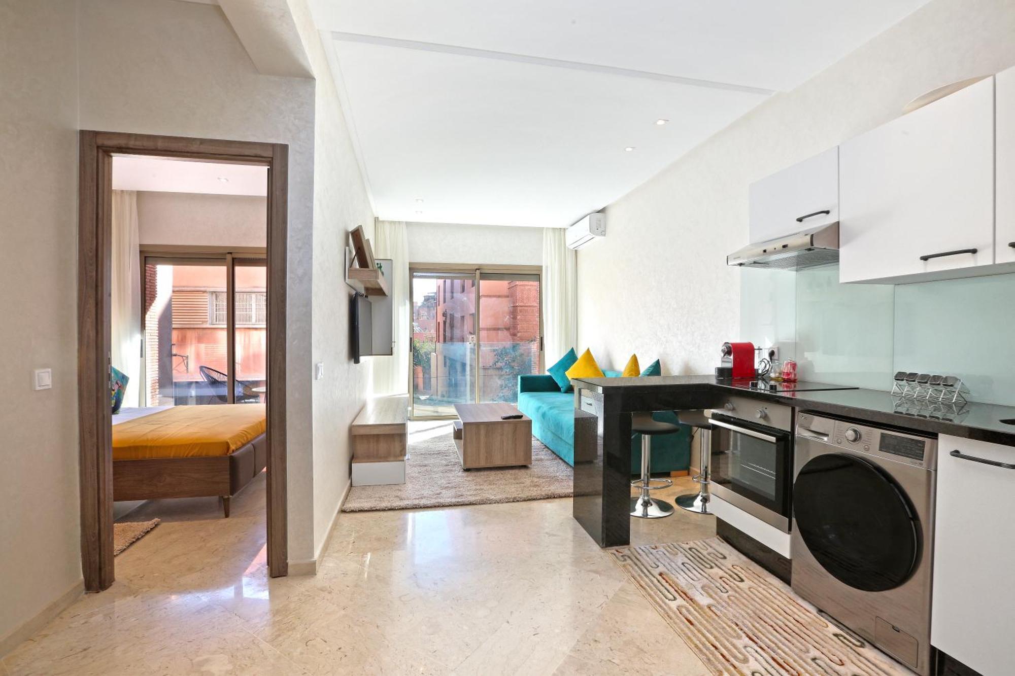 Elegant Et Securise Au Centre De Marrakech Apartment Marrakesch