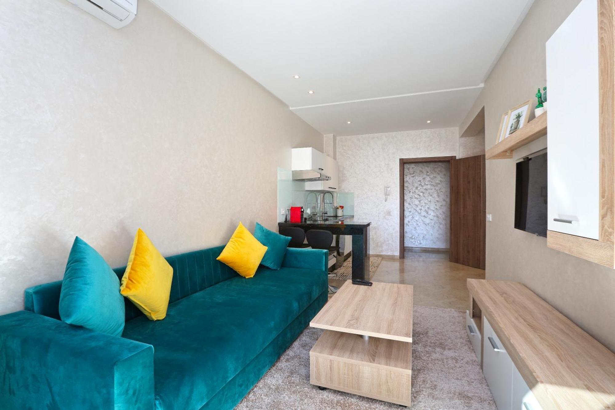 Apartment Elegant Et Securise Au Centre De Marrakech